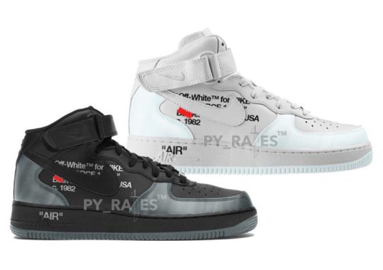 Off-White To Release Two Nike Air Force 1 Mids This Spring