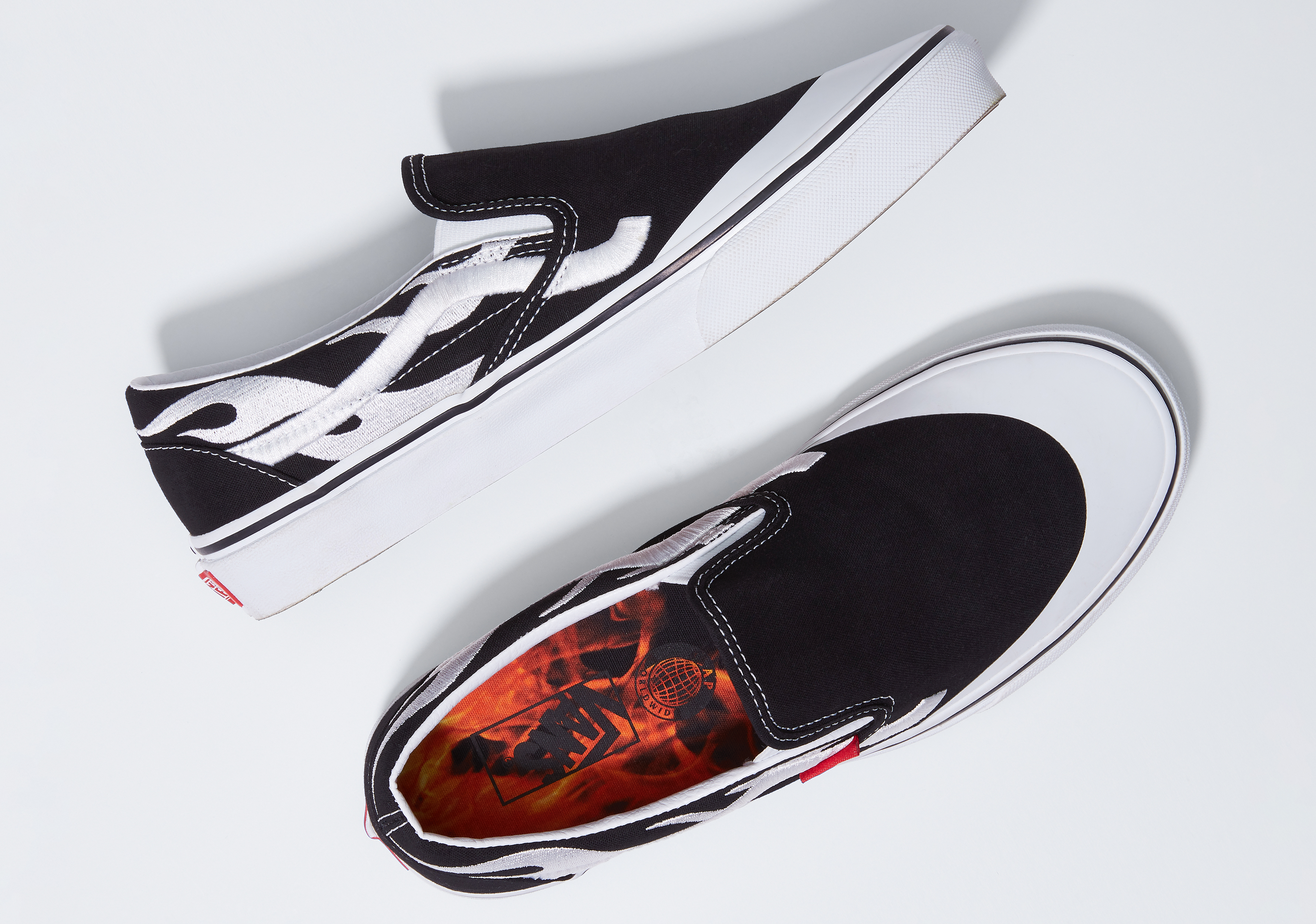 Pacsun vans outlet flame