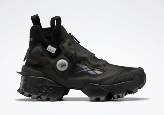 Stealthy Black Takes Over The Reebok Instapump Fury GORE-TEX