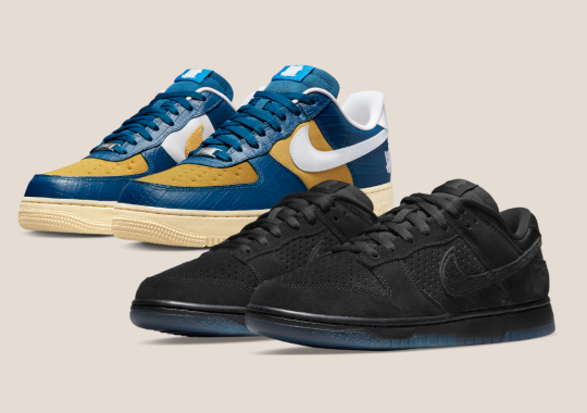UNDEFEATED’s Second Nike Dunk vs. AF-1 “5 On It” Capsule Releases Globally Soon