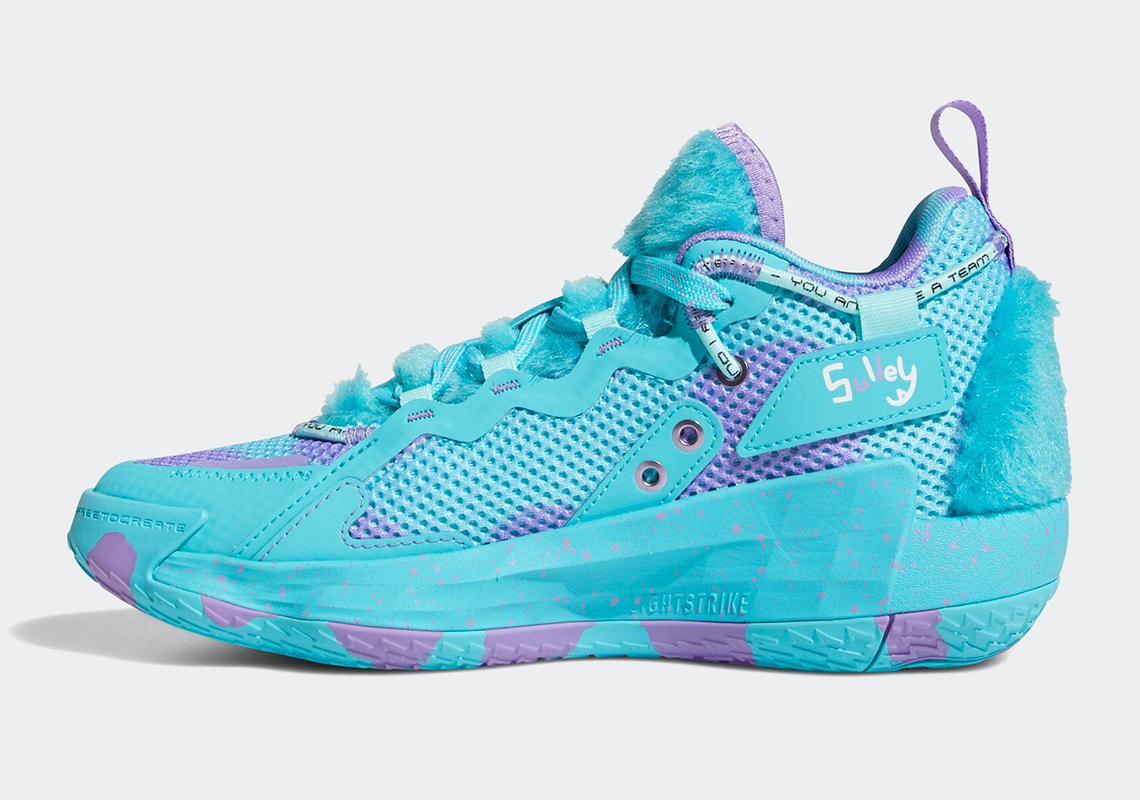 Adidas Dame 7 Extply Monsters Inc Sulley S42807 Release Date 1
