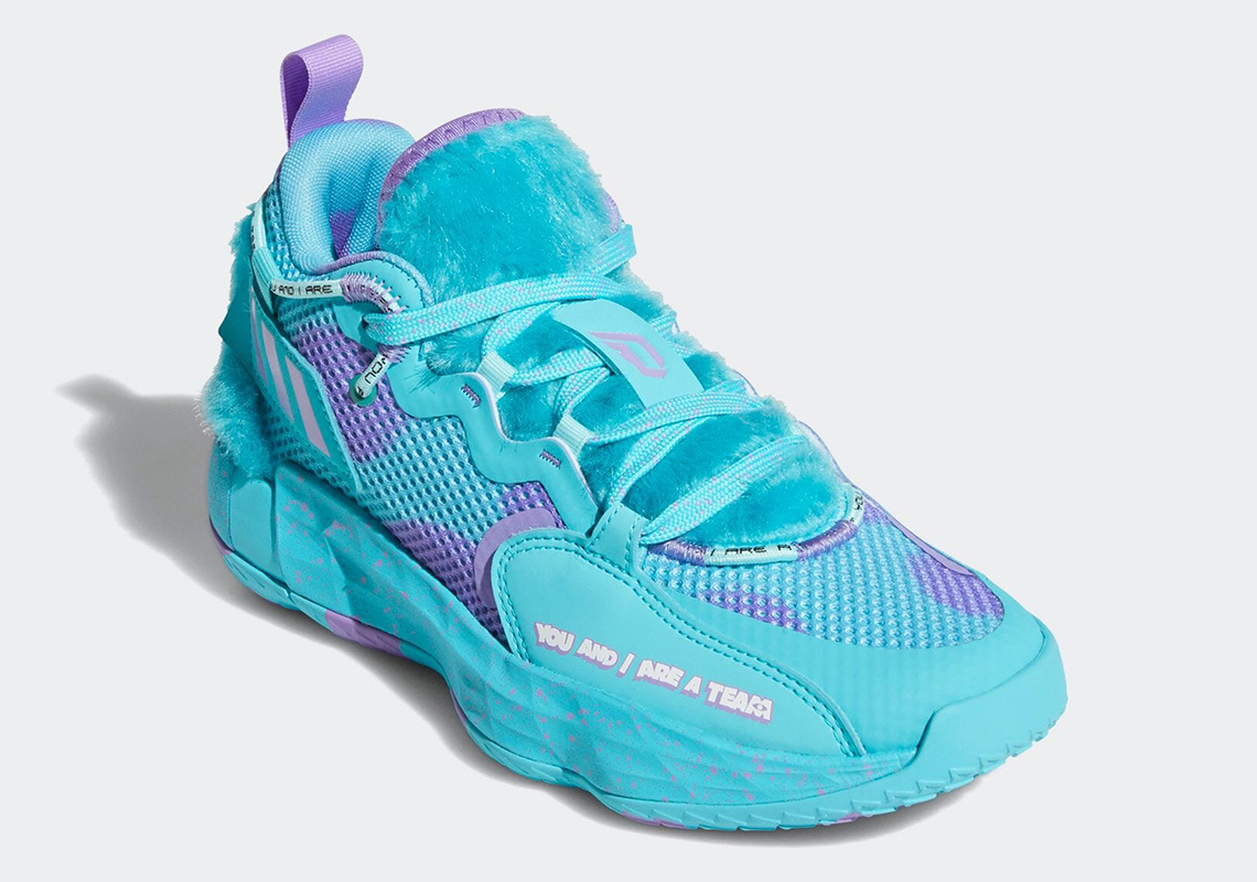 Adidas Dame 7 Extply Monsters Inc Sulley S42807 Release Date 5