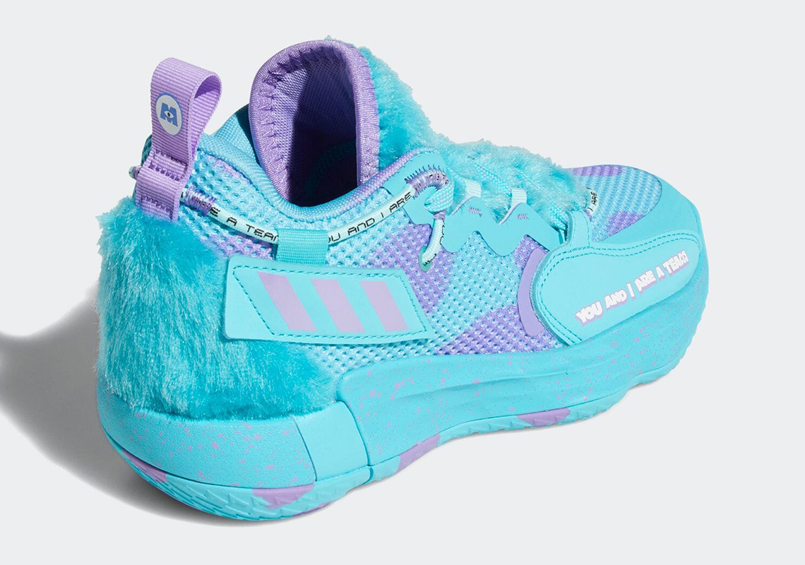 Adidas Dame 7 Extply Monsters Inc Sulley S42807 Release Date 6