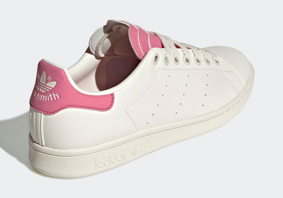 adidas Stan Smith Tre-Tongue Rose Tone H03924 | SneakerNews.com