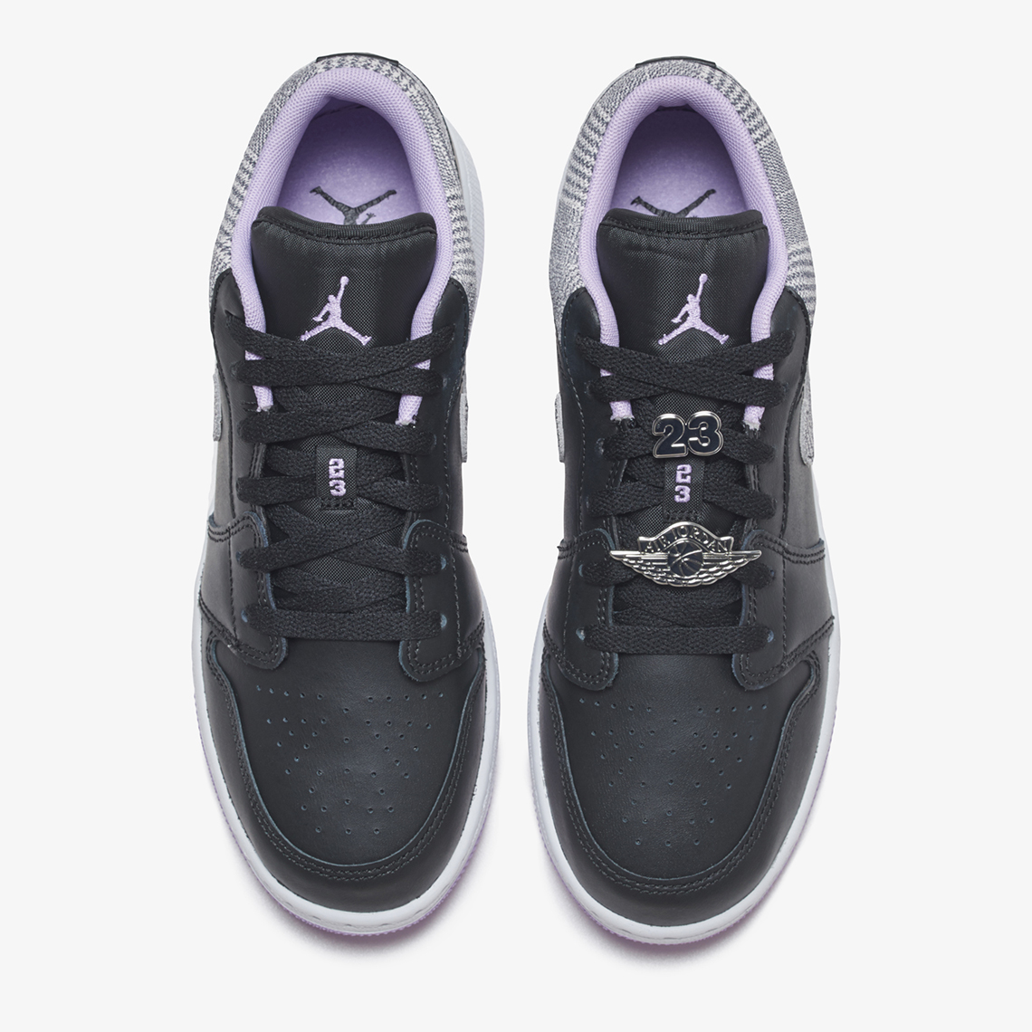 Air Jordan 1 Low Se Gs Houndstooth Lilac Dh0570 015 6