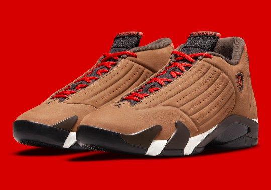 Winterized Suedes And Vacuum-Molded Uppers Outfit This Holiday-Ready Air Jordan 14