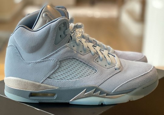 Detailed Look At The Air Jordan 5 "Blue Bird"