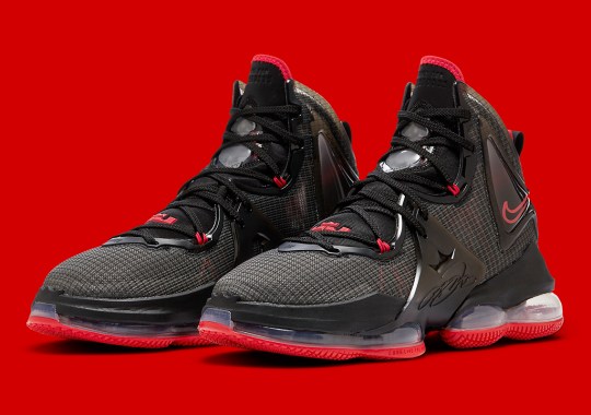 The Nike LeBron 19 “Bred” Releases On October 22nd