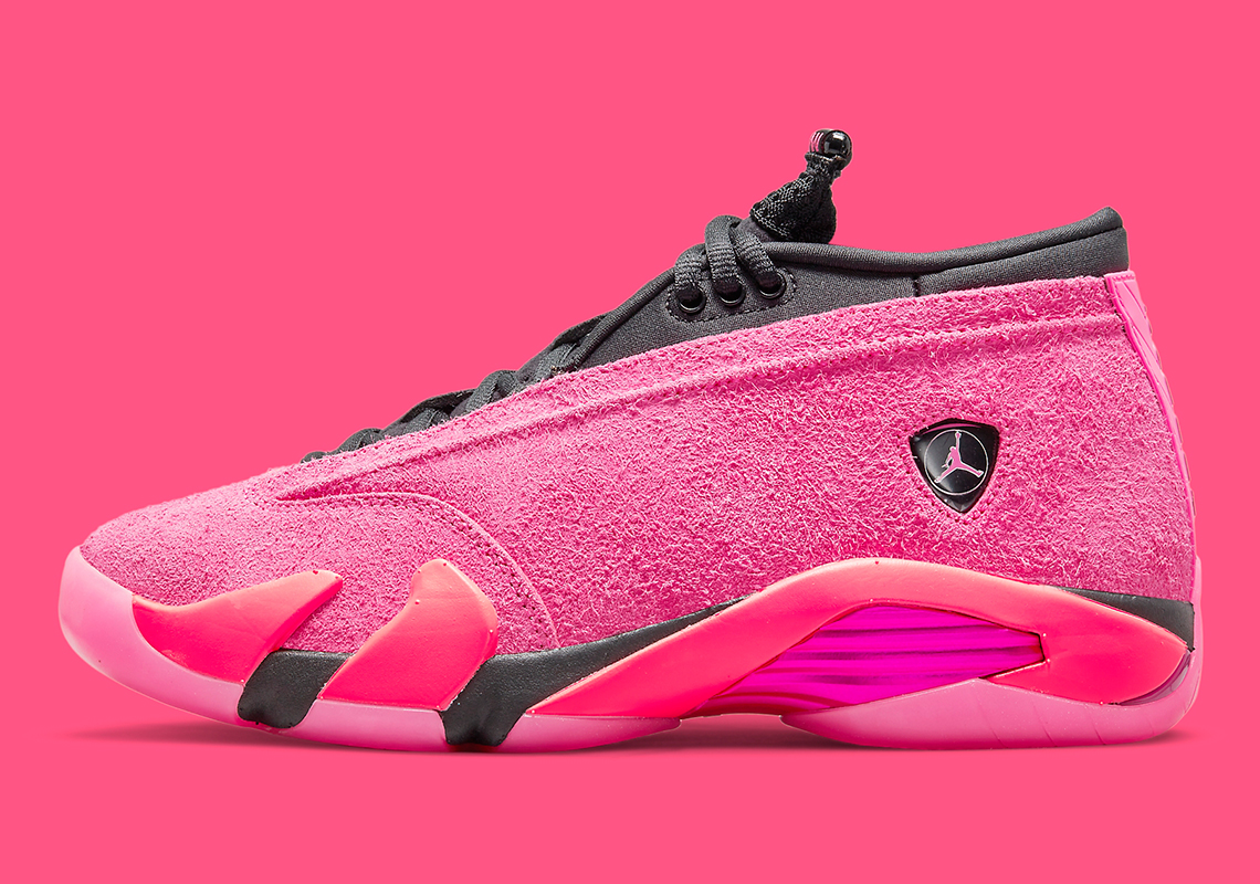 pink air jordan 14