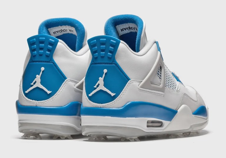 jordan-4-golf-military-blue-  display picture 2