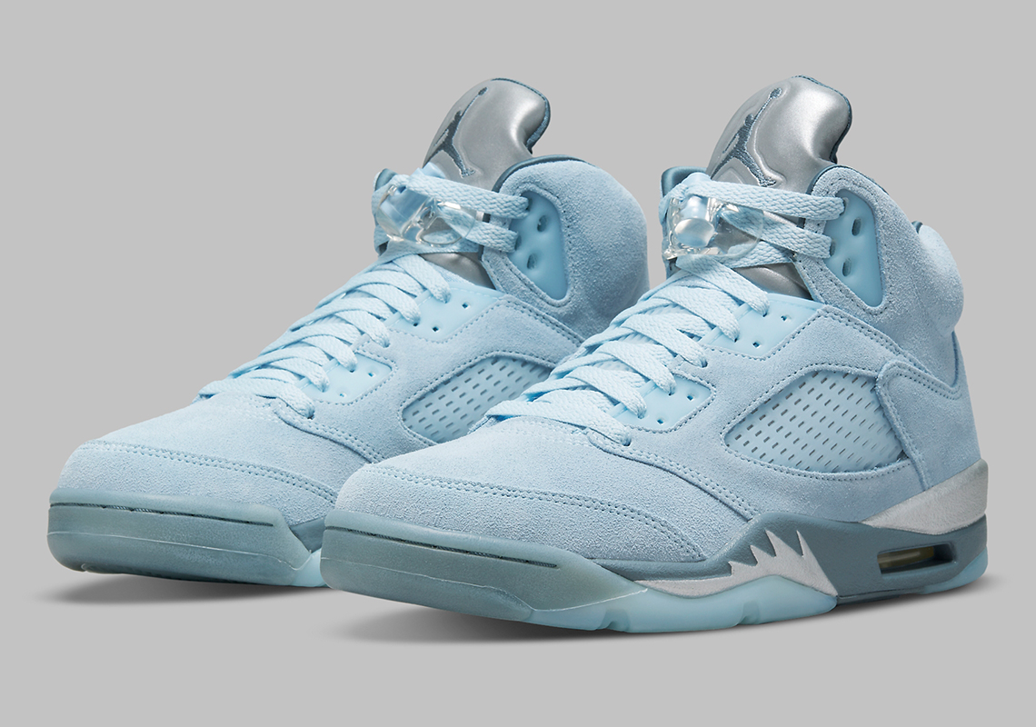 Official Images Of The Air Jordan 5 “Bluebird”