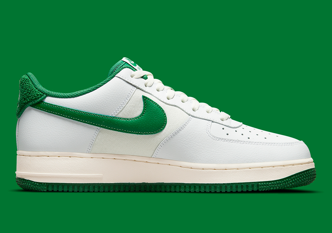 Nike Air Force 1 LV8 'White Green Abyss' Size 7Y GS [FJ4613-100]