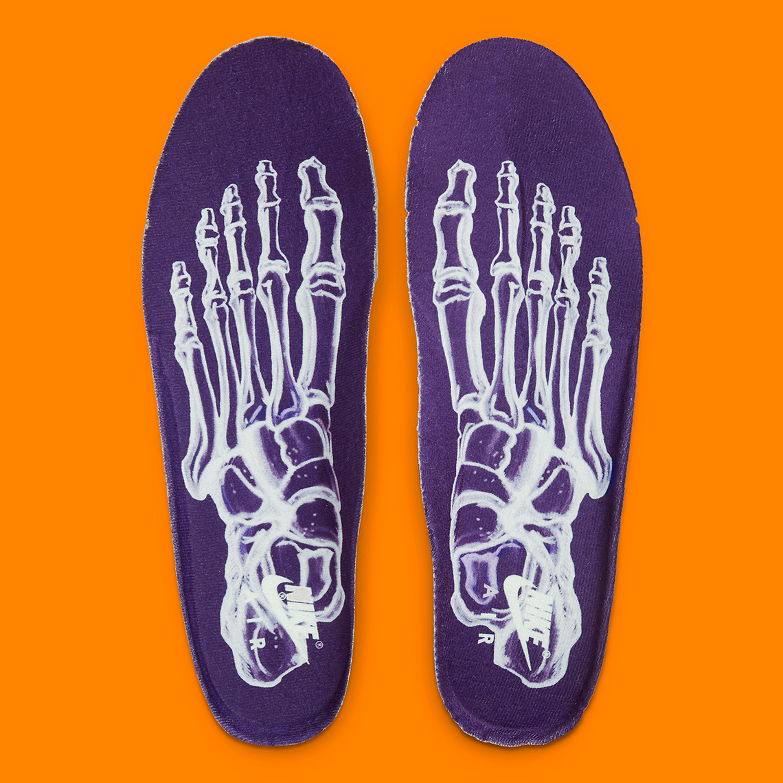 nike air force Shoes 1 low skeleton halloween court purple CU8067 500 10