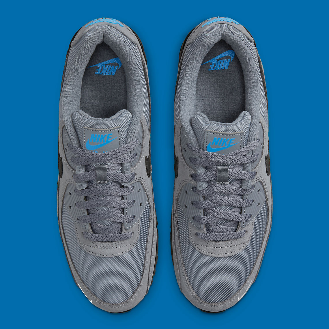 Nike Air Max 90 Grey Black Blue DO6706-002 | SneakerNews.com