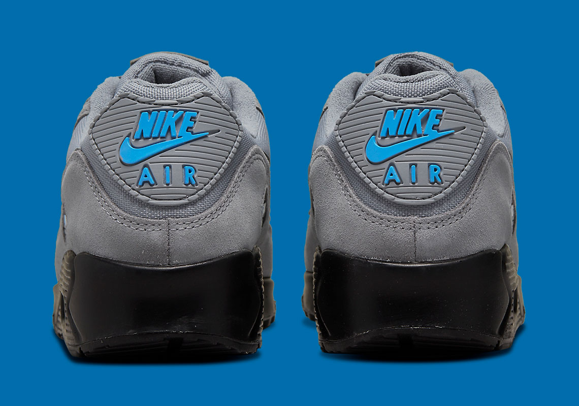 Nike Air Max 90 Grey Black Blue Do6706 002 6