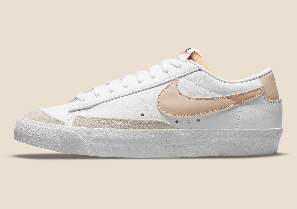 Nike Blazer Low '77 Pale Coral Rattan DC4769-106 | SneakerNews.com