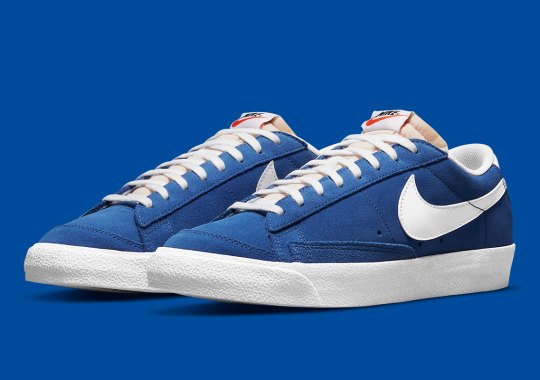The Nike Blazer Low Vintage Gets A “Team Blue” Refresh