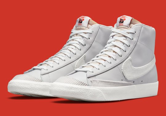 Old-School B-Ball Themes Continue Onto The Nike Blazer Mid ’77 EMB