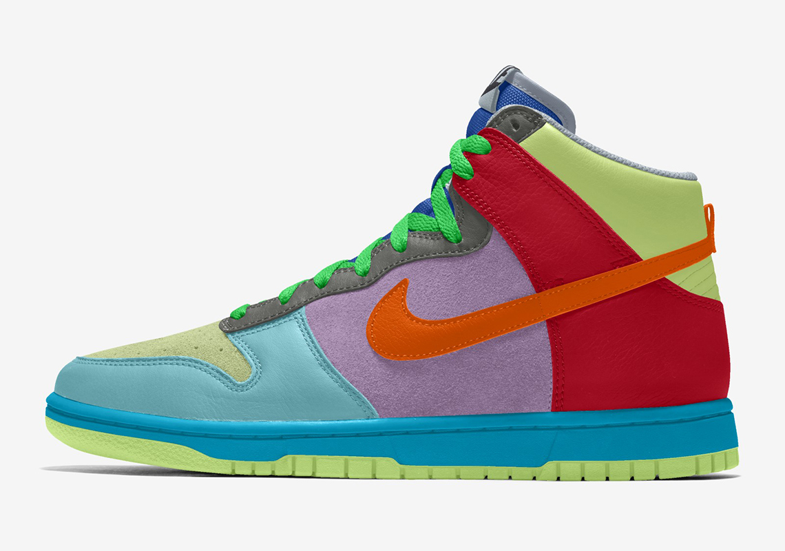 Nike By You Dunk High Release Date Sneakernews Com