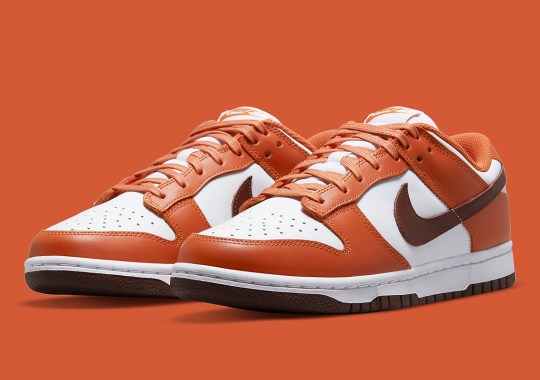 This Nike Dunk Low Flips The Beloved "Mesa Orange" Colorway