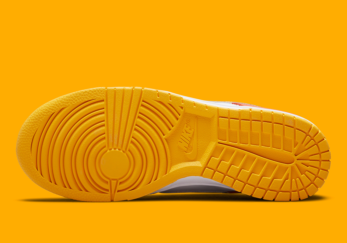 Nike Dunk Low Orange Yellow Gold Dq4690 800 6