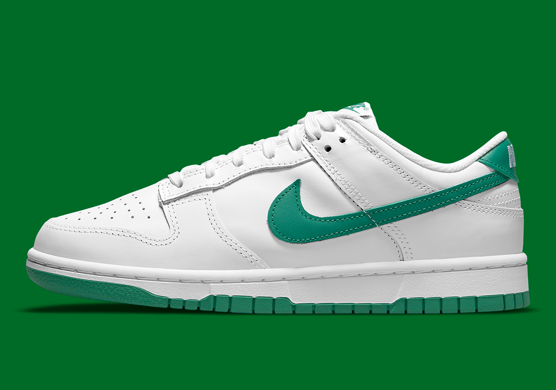 Nike Dunk Low White Green Dd1503 112 Release Date 2