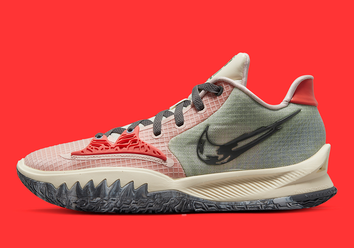 Nike Kyrie Low 4 Green Red CW3985-800 Release | SneakerNews.com