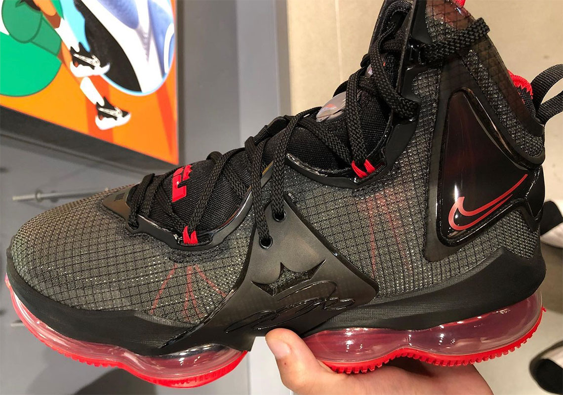 Nike LeBron 19 Black Red CZ0203 001 Release Date SneakerNews