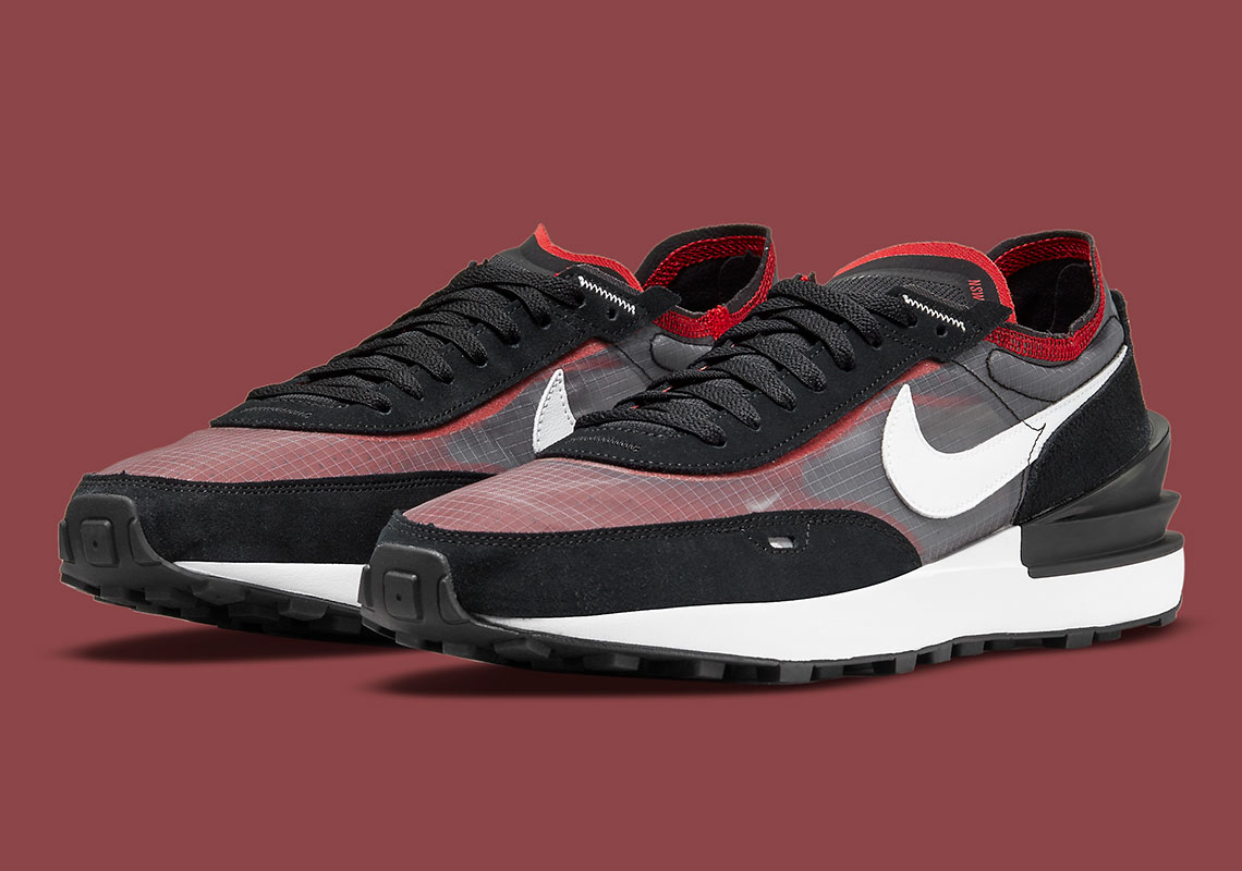 black red and white nike