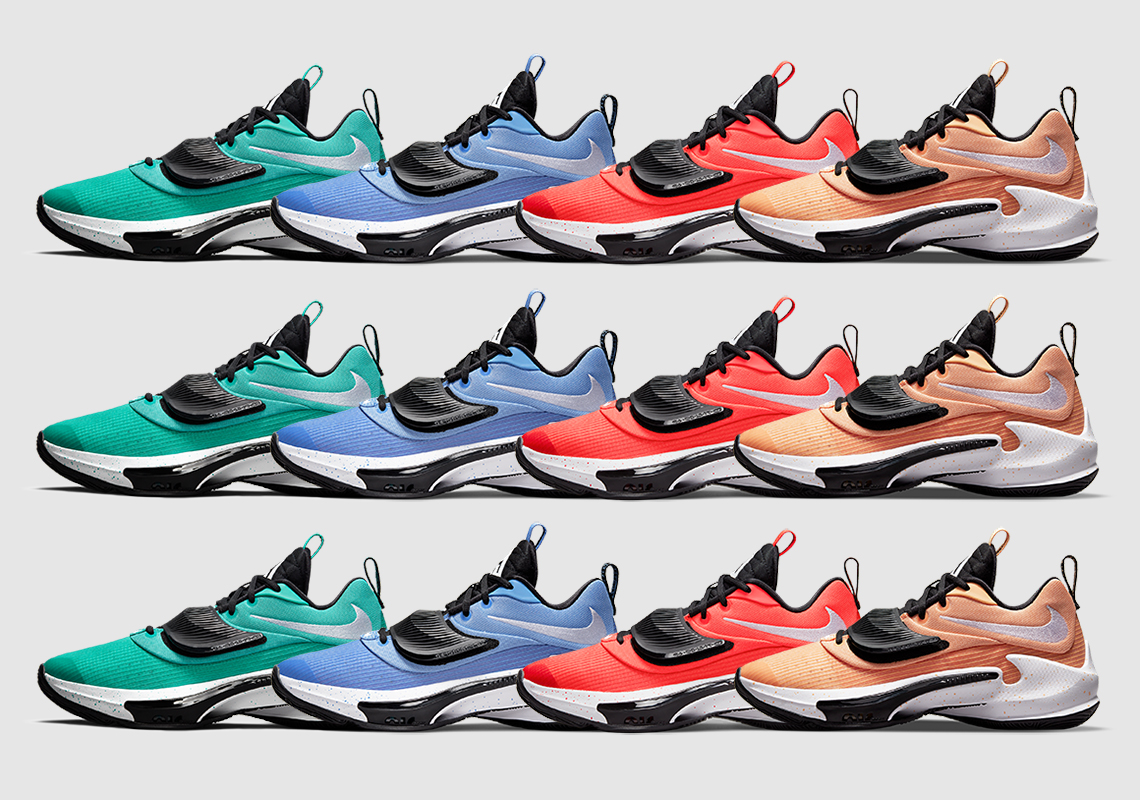 The Nike Zoom Freak 3 TB Brings In Primary Color Options
