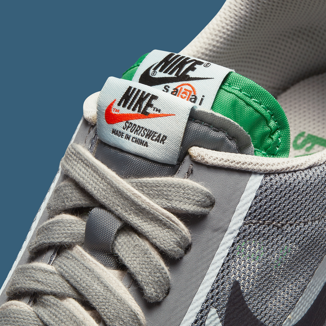 Sacai Clot Nike Ldwaffle Grey Dh3114 001 10