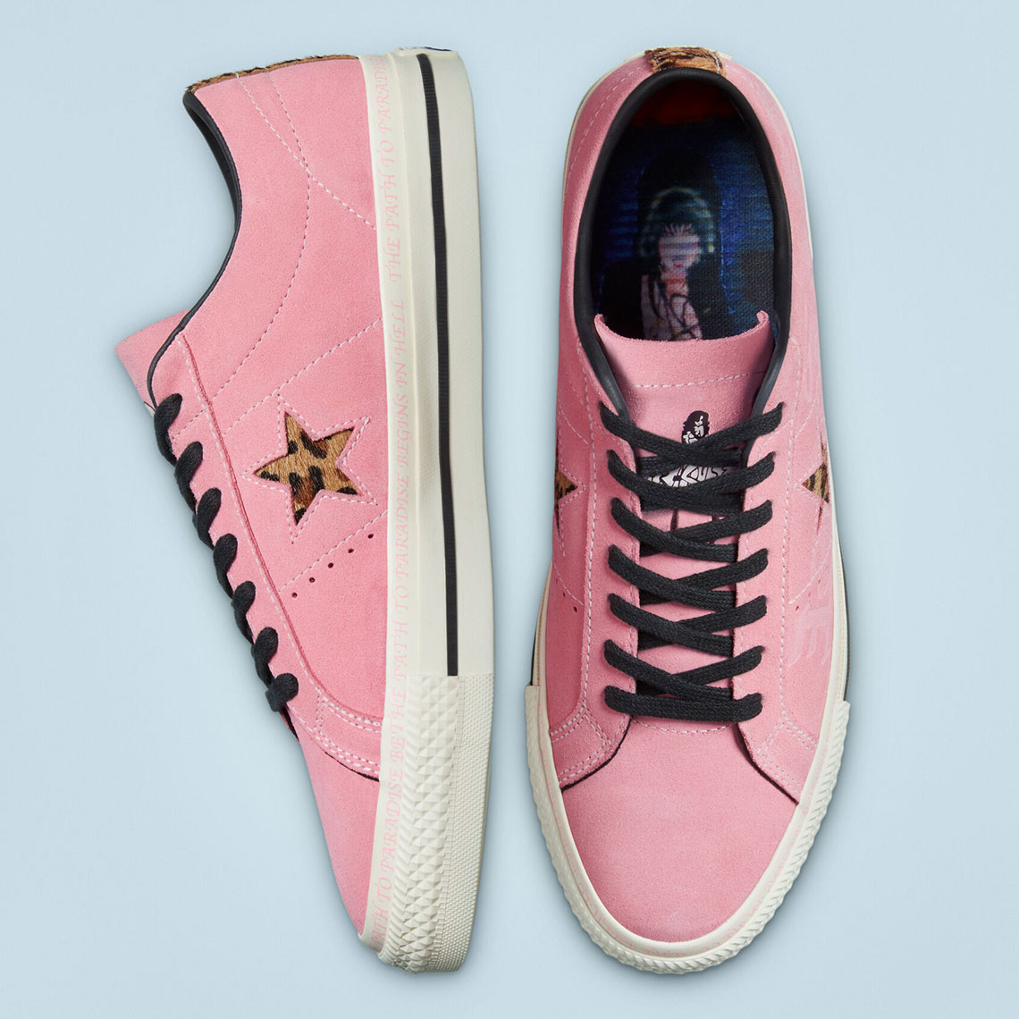 Sean Pablo x Converse Pro Leather slip-on sneakers Black Pro 90s Pink Black Egret 171325c 2