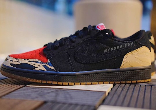 First Look At The Upcoming SoleFly x Air Jordan 1 Low