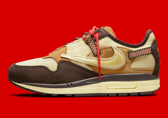Travis Scott’s Nike Air Max 1 Collab Appears In “Baroque Brown”