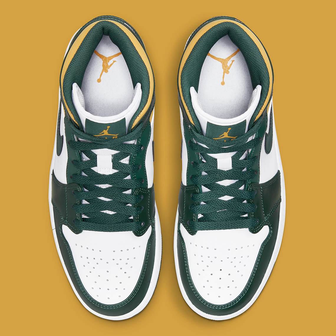 green and yellow shoes jordans