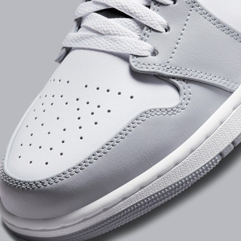 Air Jordan 1 Mid Light Smoke Grey 554724-078 | SneakerNews.com