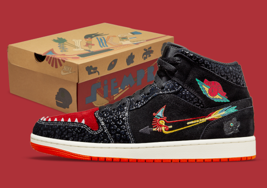 Official Images Of The Air Jordan 1 Mid “SiEMPRE Familia”
