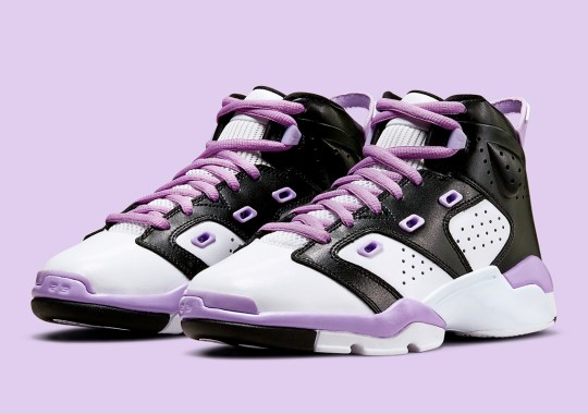 The Jordan 6-17-23 Delivers A Violet-Accented Colorway For Girls