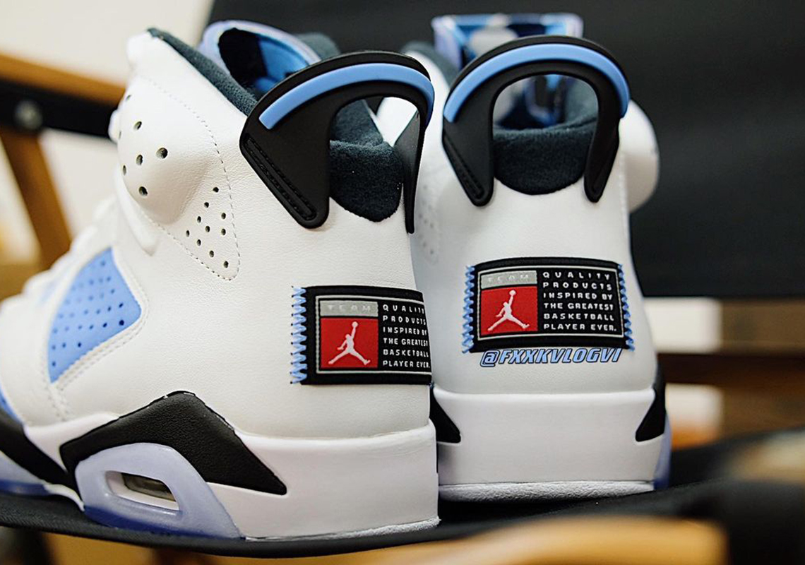 Jordan 6 UNC CT8529-410 2022 Release Date | SneakerNews.com