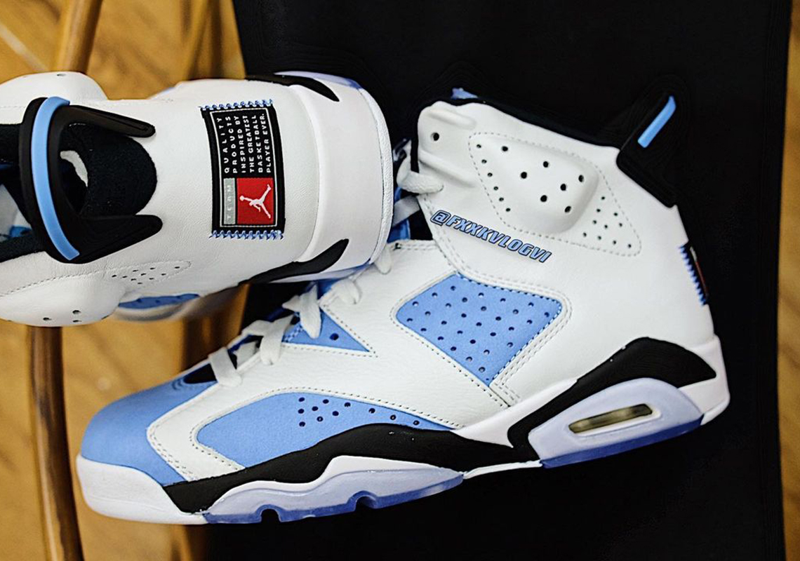 air jordan 6 unc 2022