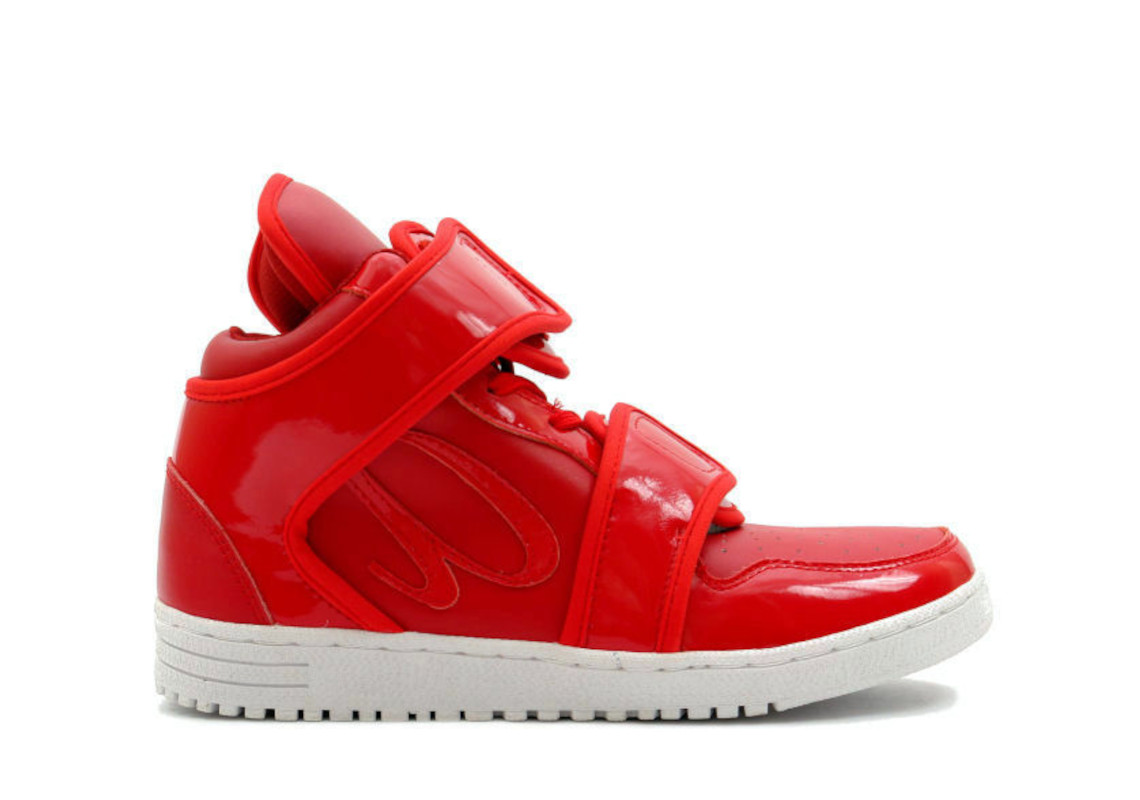 Kanye red shoes best sale