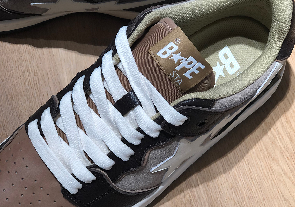 Bape Sk8 Sta Brown Ivory Release Date 2