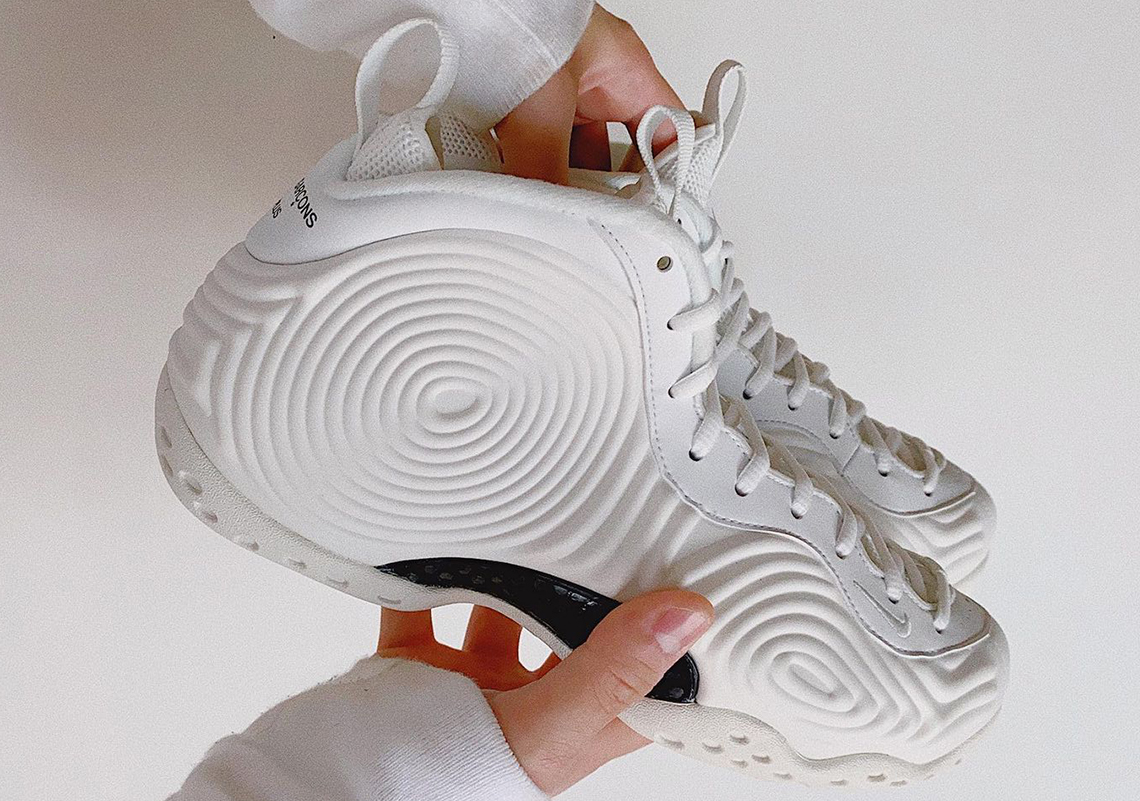 White hot sale foamposites womens