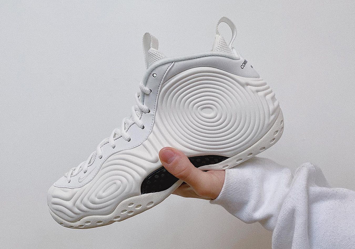 Here's a Look At the 'Winter White' Nike Air Foamposite Pro On-Foot