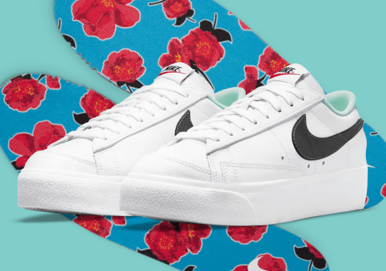 The Nike Blazer Low Platform Reappears With Floral Detailing