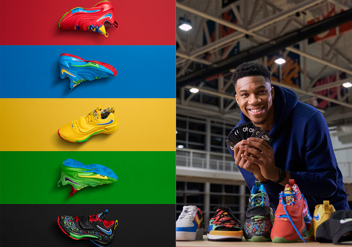 Giannis Antetokounmpo Teams Up With Nike To Celebrate 50 Years Of UNO