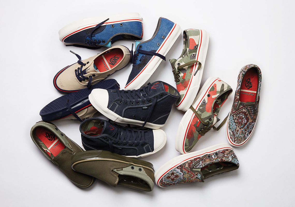 Nigel Cabourn Teams Up With Vault By Vans For 6 Vintage-Inspired Offerings