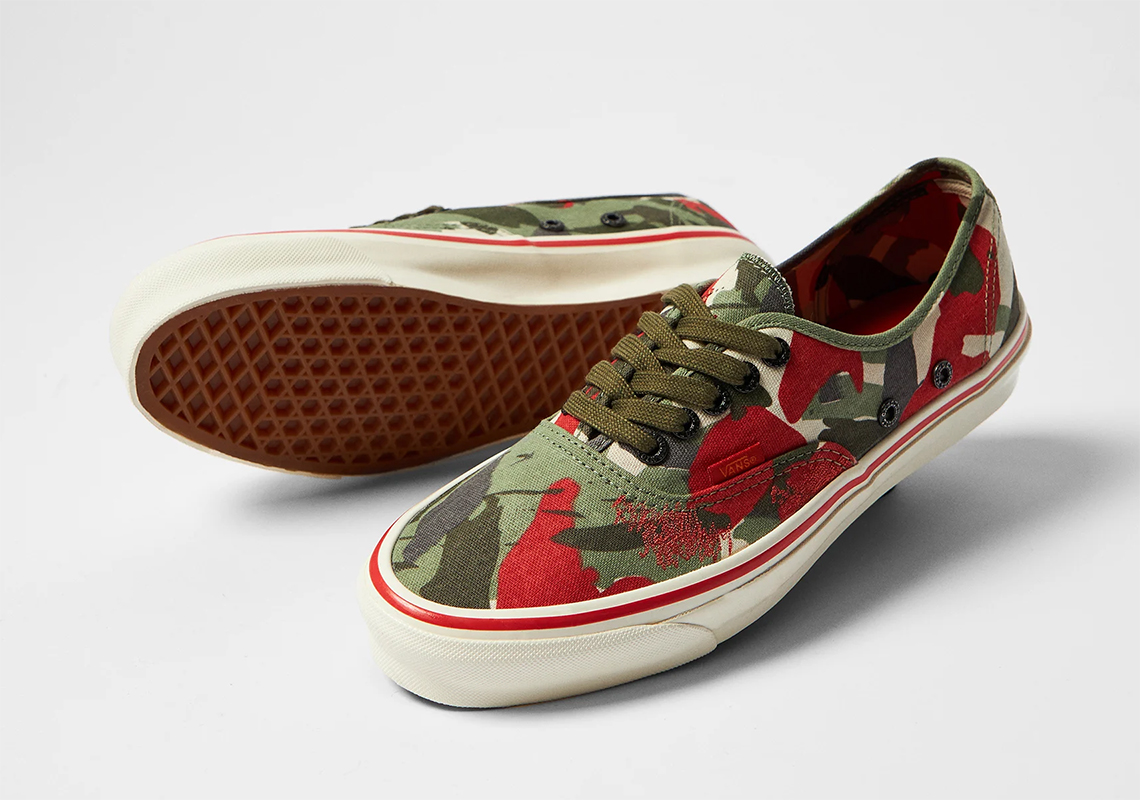 Nigel Cabourn Vans Vault Authentic Slip-On Style 24 | SneakerNews.com