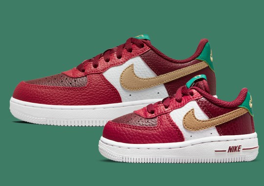 The Nike Air Force 1 Gets Into The Christmas Spirit With An Appropriate Colorway