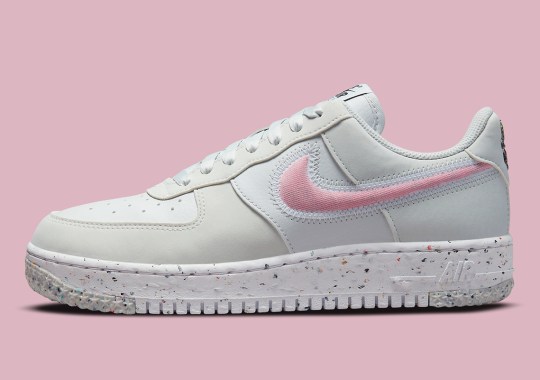The Nike Air Force 1 “Crater” Returns With Pink Stitched-In Swooshes